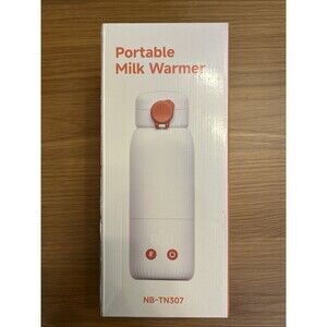 USB-C Rechargeable Travel Portable Baby Milk Bottle Warmer Temperature Display